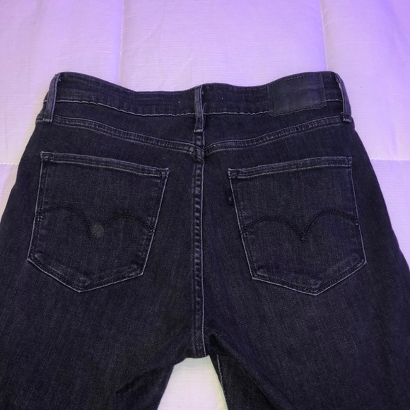 COPY - Levi’s black ripped skinny jeans - Picture 3 of 5